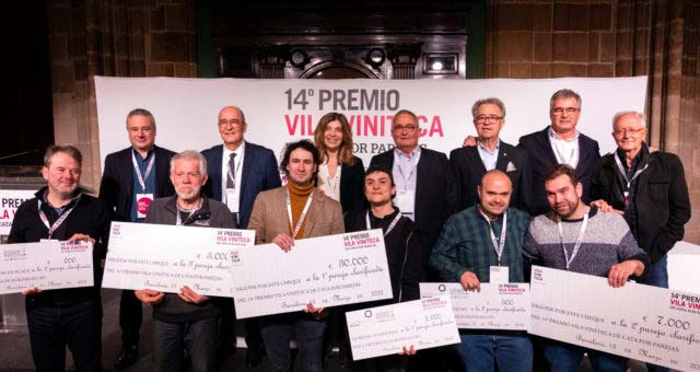 Tecnovino ganadores del 14º Premio Vila Viniteca de Cata por Parejas