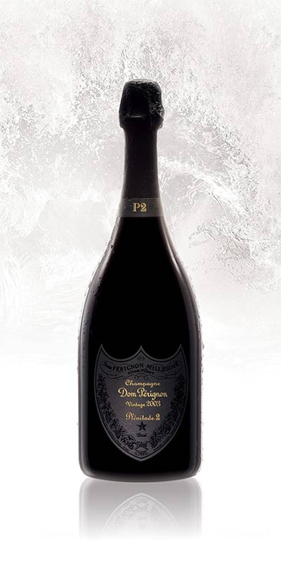Tecnovino vinos menu Robert de Niro Dom Pérignon Plenitud 2