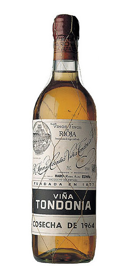 Tecnovino vinos menu Robert de Niro López de Heredia Viña Tondonia