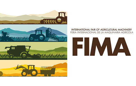 Tecnovino FIMA cartel logo demanda de maquinaria agrícola