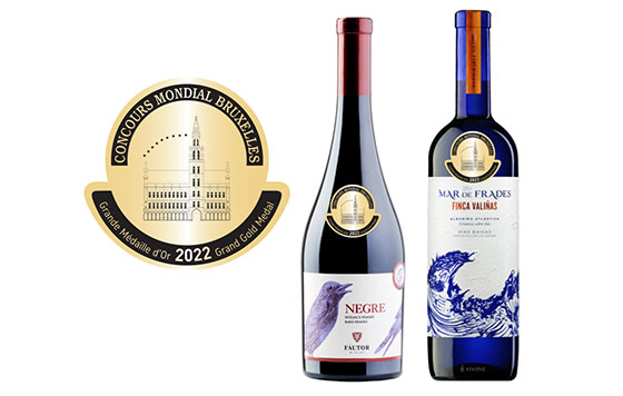 Tecnovino Concurso Mundial de Bruselas 2022 vino tinto y blanco revelación detalle