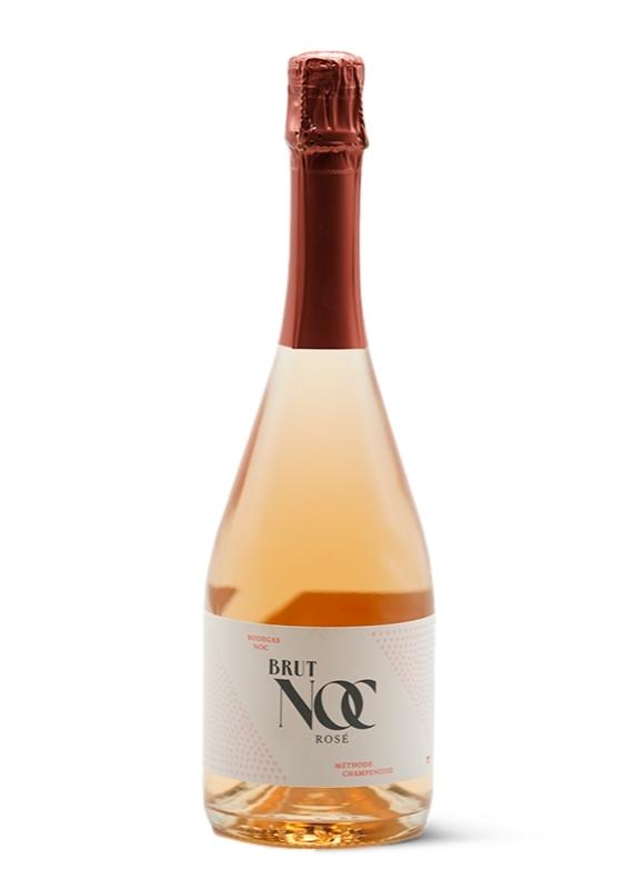 Tecnovino- NOC Brut Rosé 2019 bodegas NOC, etiqueta