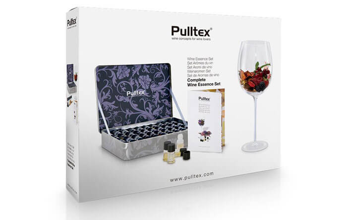Tecnovino set de aromas del vino Pulltex detalle