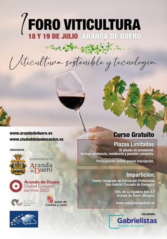 Tecnovino- Curso viticultura en la Ciudad Europea del Vino_ cartel