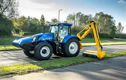 Tecnovino T6 Methane Power New Holland baja rumorosidad y contaminación huella de carbono