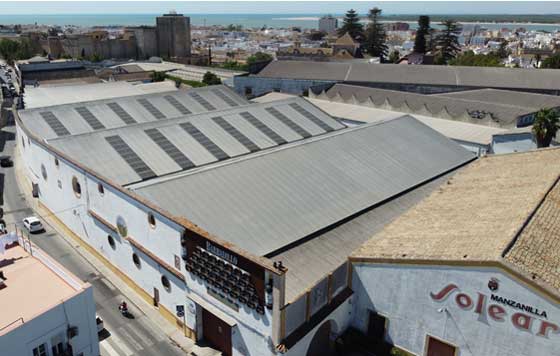 Tecnovino, Bodegas Barbadillo, panales solares