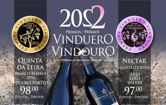 Tecnovino- Palmarés 2022 de los Premios VinDuero-VinDouro