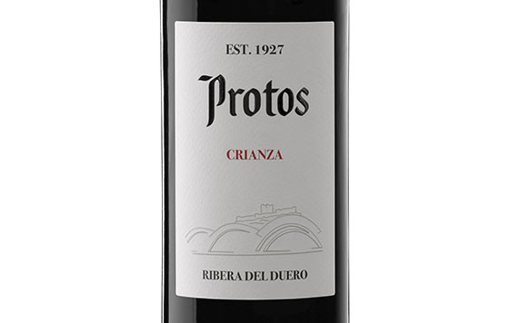 Tecnovino- Protos Crianza 2018 etiqueta