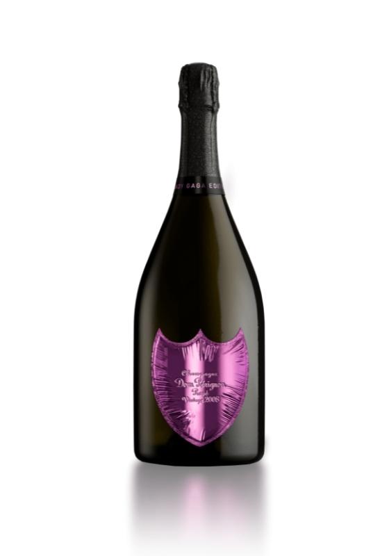 Tecnovino- Tecnovino- Dom Pérignon Rosé Vintage 2008 Edición Limitada Lady Gaga, etiqueta