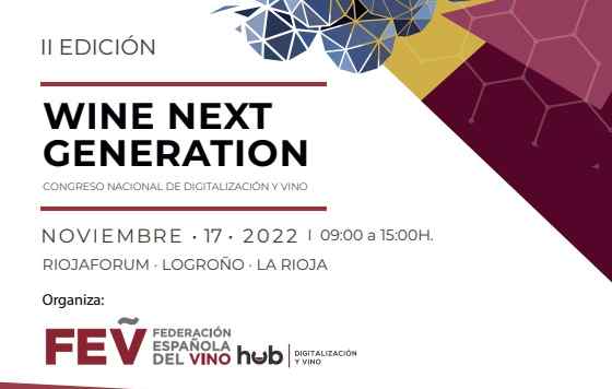 Tecnovino Wine Next Generation congreso digitalización sector vitivinícola en Logroño