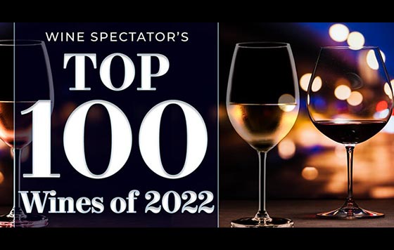 Tecnovino mejores vinos del mundo de 2022 Wine Spectator