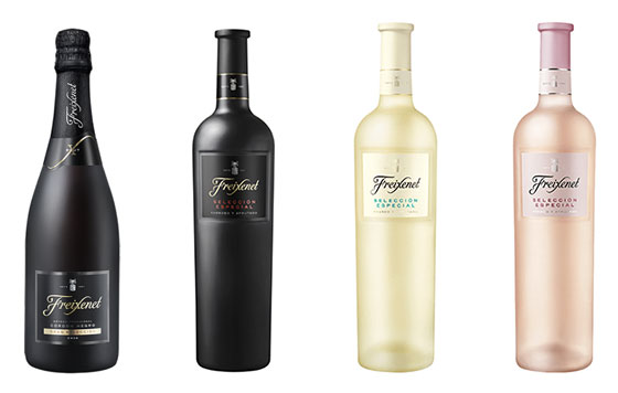 Tecnovino Cordón Negro y Colección de Vinos Freixenet Selección Especial detalle