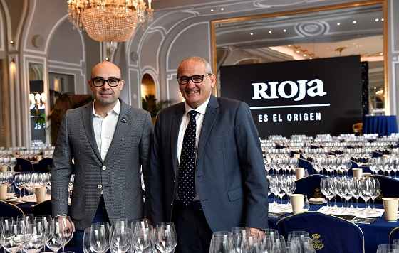 Tecnovino DOCa Rioja cata profesional 2022 en Madrid Pablo Franco y Pedro Ballesteros
