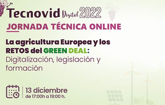 Tecnovino jornada Tecnovid Pacto Verde agricultura detalle