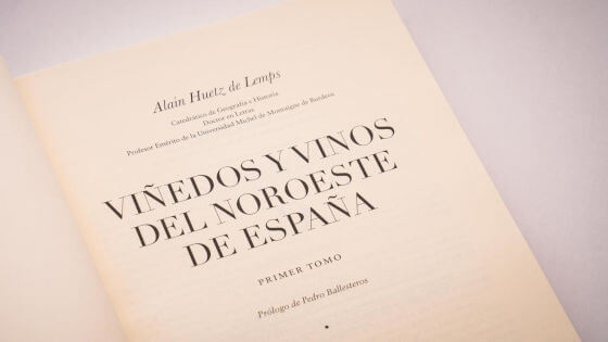 Tecnovino, Viñedos y vinos del noroeste de España, Libro