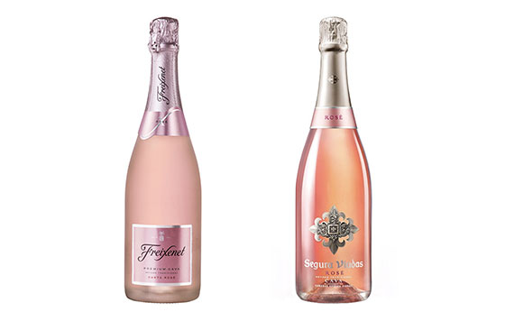 Tecnovino Carta Rosé Freixenet y Segura Viudas Brut Rosé