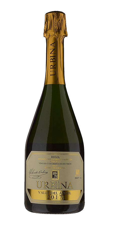 Tecnovino vinos de Rioja para celebrar Urbina Espumoso Brut