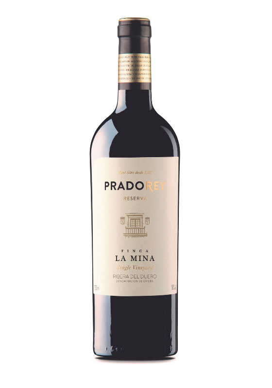 Tecnovino- vino Finca La Mina de Pradorey botella