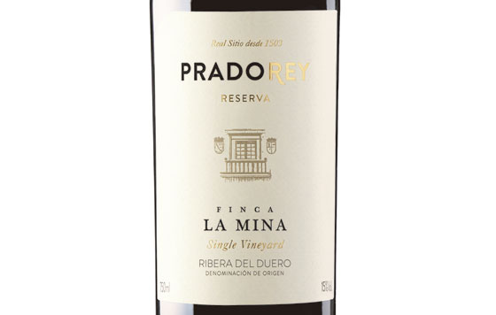Tecnovino- vino Finca La Mina de Pradorey etiqueta