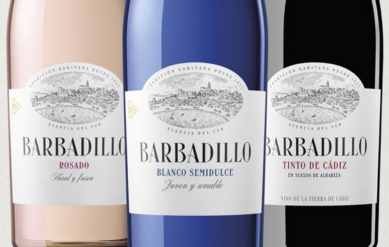 Tecnovino Etiqueta Gama Barbadillo marca de vinos detalle