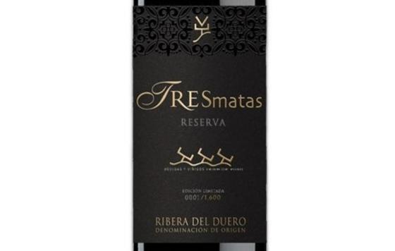 Tecnovino- TresMatas Reserva 2018 vino de Bodegas Vega de Yuso, etiqueta