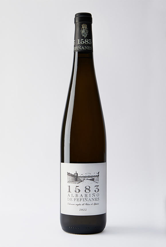 Tecnovino 1583 Albariño de Fefiñanes rediseño etiqueta botella