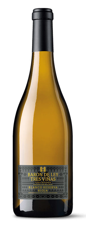 Tecnovino Tres Viñas Blanco Reserva Bodegas Baron de Ley