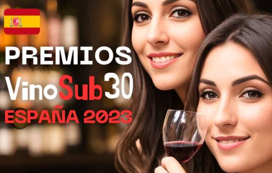 Tecnovino- vinos galardonados en VinoSub30 España 2023
