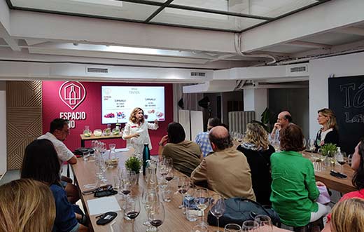 Tecnovino Espacio Vino Barcelona taller memoria olfativa