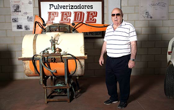 Tecnovino Pulverizadores Fede Federico Pérez Español
