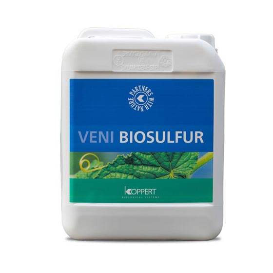 Tecnovino azufre biologico vinedo Biosulfur Koppert envase