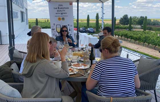 Tecnovino periodistas europeos bodegas