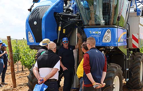 Tecnovino tractores innovaciones de New Holland