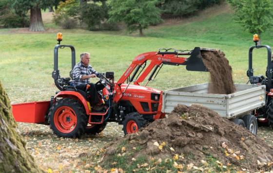 Tecnovino- EK1-261, el tractor compacto de Kubota