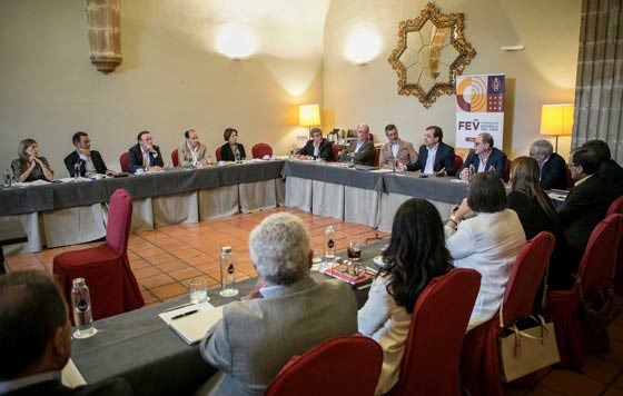 Tecnovino FEV reunión cambio climático en el sector vitivinícola