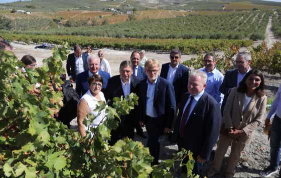 Tecnovino- Los Ministros de Agricultura de la UE visitan Bodegas Alvear en Montilla