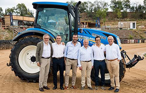 Tecnovino New Holland concesionarios acuerdo Azpeitia y CM93 Navarra