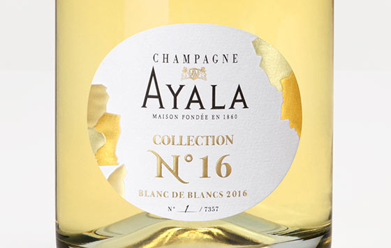 Tecnovino Nº16 Blanc de Blancs de Ayala etiqueta