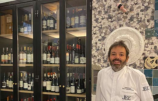 Tecnovino Best Of Wine Tourism Bilbao-Rioja 2024 Juan Carlos Ferrando restaurante