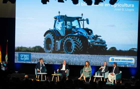 Tecnovino- New Holland, movilidad sostenible en el Green Gas Mobility Summit 2023