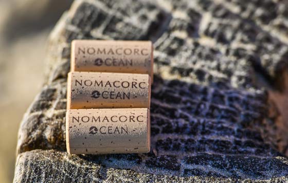 Tecnovino tapon vino plastico del mar Nomacorc Ocean Vinventions