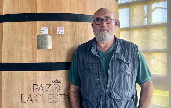 Tecnovino Luis Buitrón enólogo Pazo de La Cuesta