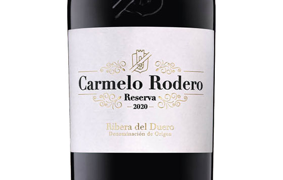 Tecnovino vino Carmelo Rodero Reserva 2020 Bodegas Rodero etiqueta