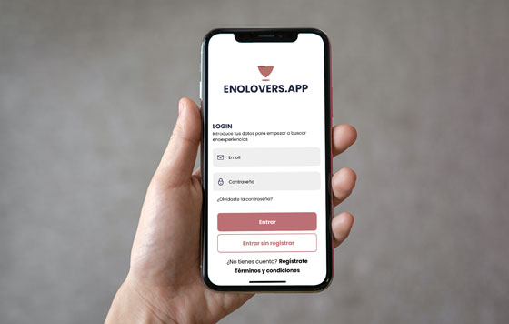 Tecnovino Enolovers app aplicación de reservas enoturísticas