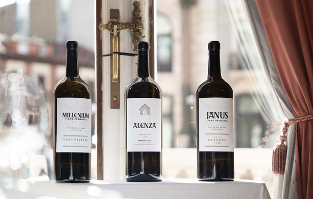 Tecnovino- Familia Fernández Rivera, Alenza Gran Reserva 2018, Tinto Pesquera Janus Gran Reserva 2018 y Tinto Pesquera Millenium Gran Reserva 2018