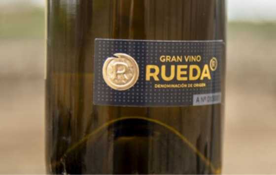 Tecnovino- Grandes Vinos de Rueda, contraetiqueta negra