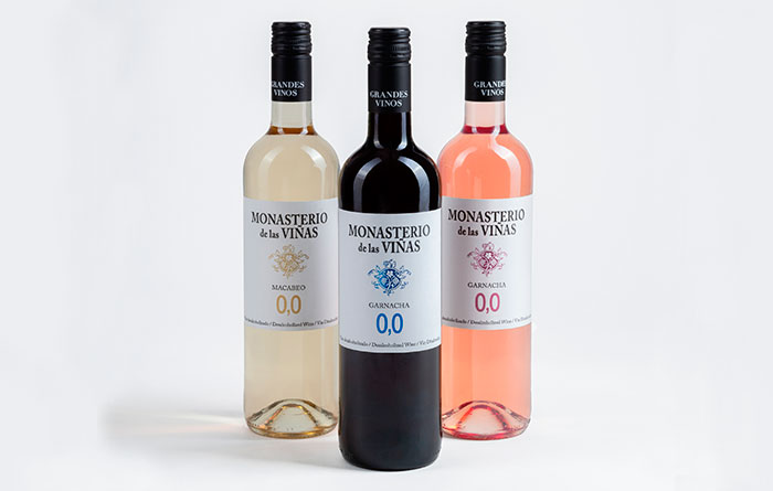 Tecnovino vinos sin alcohol Monasterio de las Vinas de Grandes Vinos