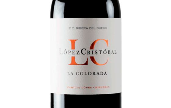 Tecnovino- La Colorada 2021, vino crianza de Bodegas López Cristóbal, etiqueta