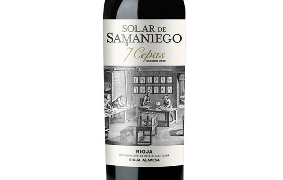 Tecnovino 7 Cepas Reserva 2019 Solar de Samaniego