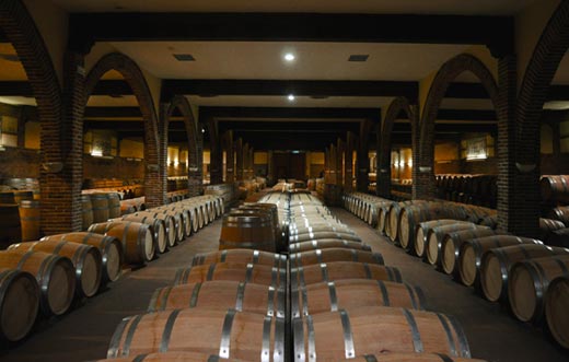 Tecnovino - Bodegas Marqués de Griñón enoturismo barricas